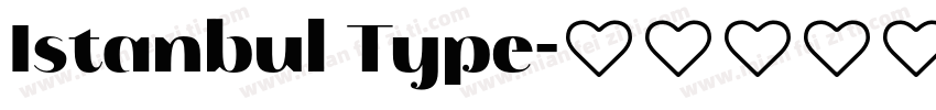 Istanbul Type字体转换